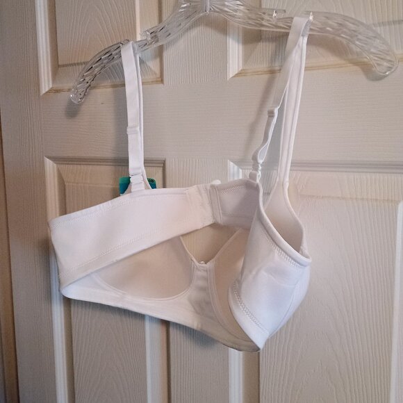 Vanity Fair Radiant Bra, 2 Way Convertable Straps, 40B, White, New W Tags - Picture 5 of 5